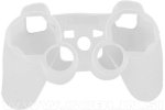 PS3 DualShock 3 silikonska navlaka za kontroler bijele boje (novo)