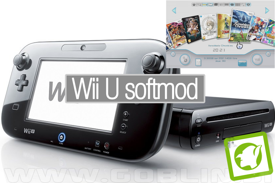 Nintendo Wii U modifikacija Wii U softmod USB Loader GX WiiFlow CFG